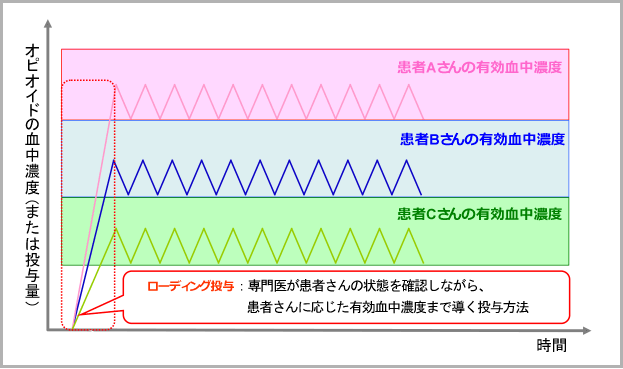 図5:ローディング投与による個人差への対応